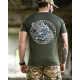 Tactical t-shirt SELION runes oliva TR6948