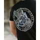 Тактична футболка SELION руни black ТР6949