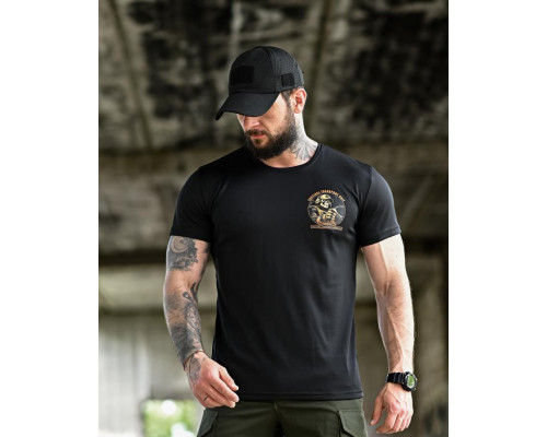 Тактична футболка SELION водій black ТР6952