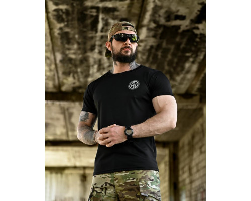 Тактична футболка BORN OF WAR Viking black ВТ4625