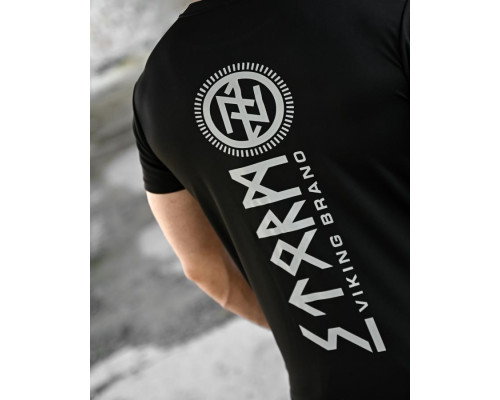 Тактична футболка BORN OF WAR Viking black ВТ4625