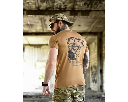 Тактична футболка BORN OF WAR Defense coyot ВТ4629