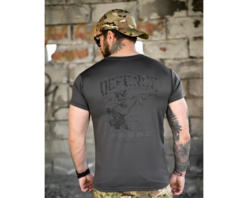 Тактична футболка BORN OF WAR Defense grey ВТ4630