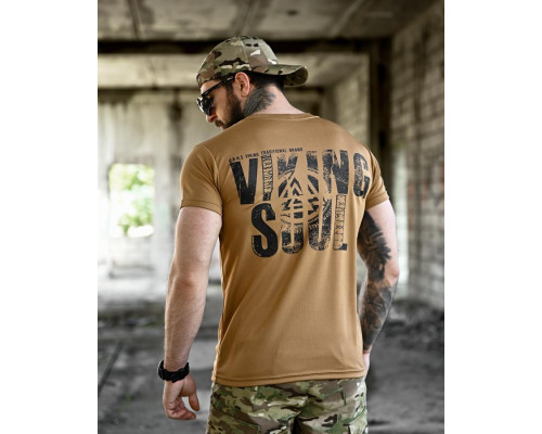 Футболка BORN OF WAR Viking soul coyot ВТ4634