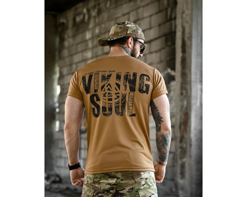 Футболка BORN OF WAR Viking soul coyot ВТ4634