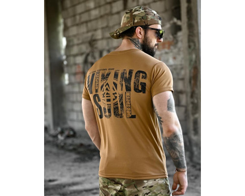Футболка BORN OF WAR Viking soul coyot ВТ4634