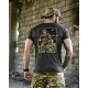 Футболка BORN OF WAR welcome to Ukraine grey ВТ4636