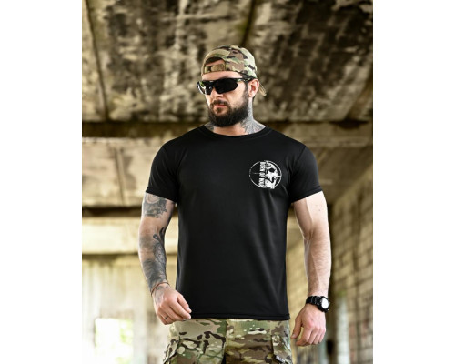 Футболка BORN OF WAR welcome to Ukraine black ВТ4637