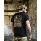 Футболка BORN OF WAR welcome to Ukraine black ВТ4637