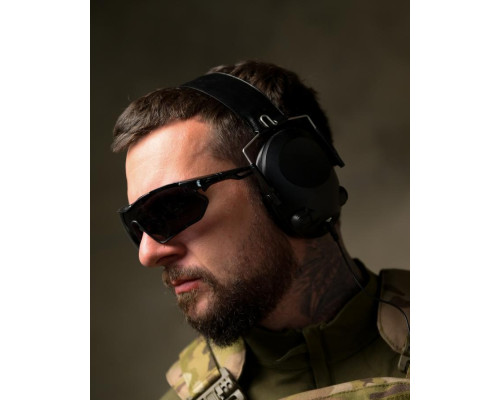 Активні тактичні навушники Tactical 6S black ВТ4666