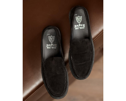 Мокасини Desay black  ПП8087
