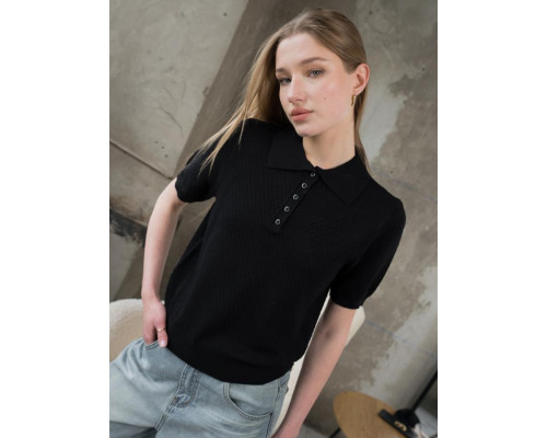Футболка black поло ТР6845