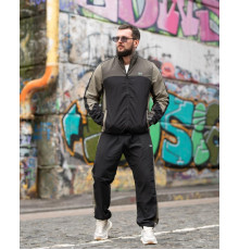 Спортивний костюм RETRO Lac black/green ТР6939