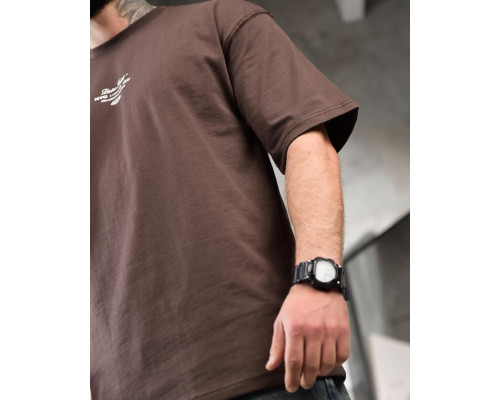 Футболка oversize NYC бордо ТР6871