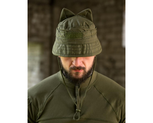 Панама EARS олива ТР6935