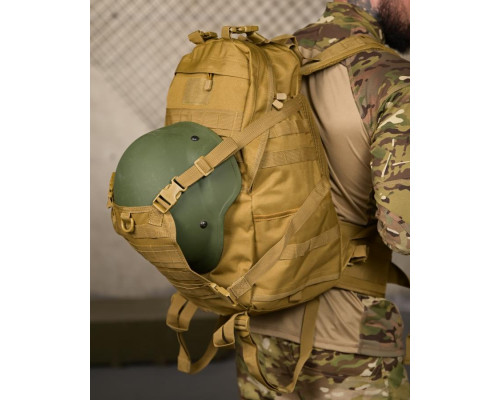 РЮКЗАК З ТРИМАЧЕМ ДЛЯ ШЛЕМУ BADGER OUTDOOR GUNNY 45Л РН3122