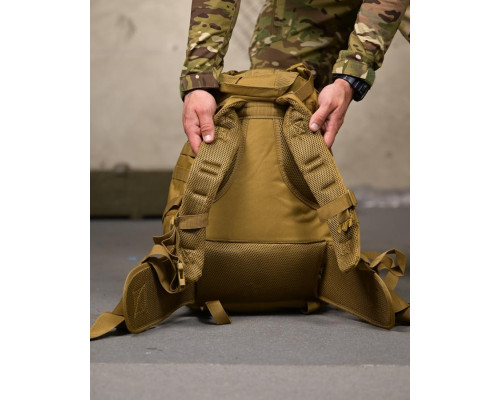 РЮКЗАК З ТРИМАЧЕМ ДЛЯ ШЛЕМУ BADGER OUTDOOR GUNNY 45Л РН3122
