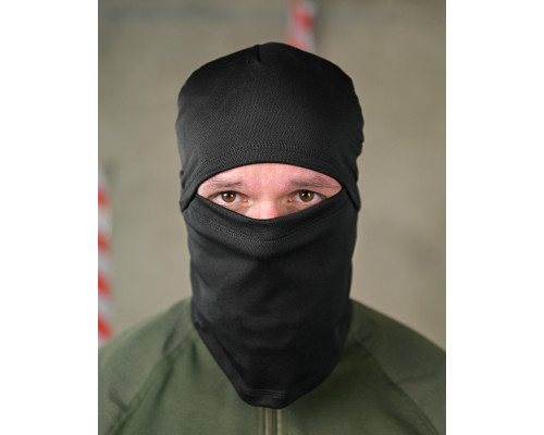 Літня балаклава coolmax black ПП7669