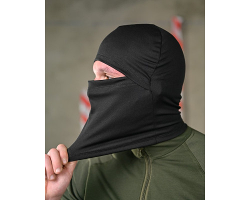 Літня балаклава coolmax black ПП7669