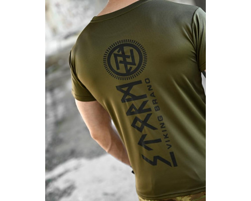 Тактична футболка BORN OF WAR Viking oliva ВТ4623