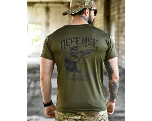 Тактична футболка BORN OF WAR   Defense oliva ВТ4628