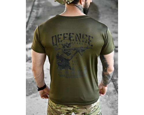 Тактична футболка BORN OF WAR   Defense oliva ВТ4628
