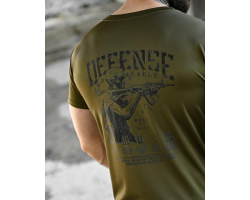 Тактична футболка BORN OF WAR   Defense oliva ВТ4628