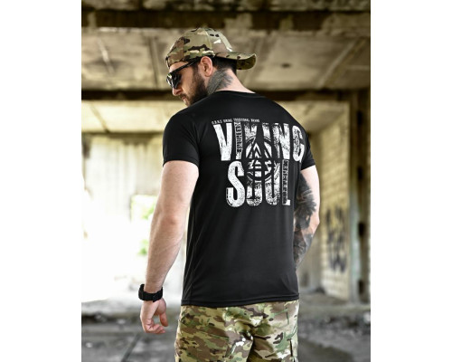 Футболка BORN OF WAR Viking soul black ВТ4632