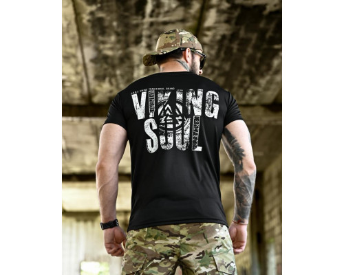 Футболка BORN OF WAR Viking soul black ВТ4632