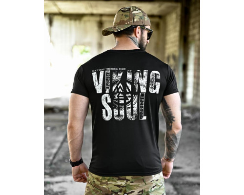 Футболка BORN OF WAR Viking soul black ВТ4632