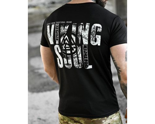 Футболка BORN OF WAR Viking soul black ВТ4632