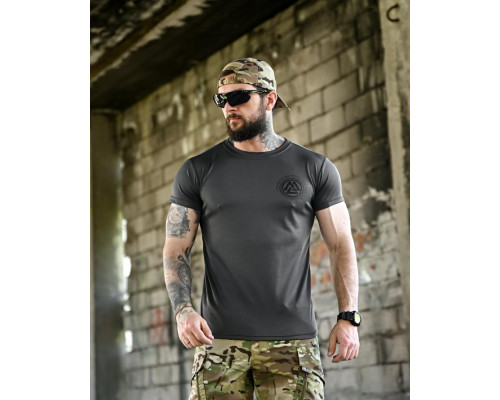 Футболка BORN OF WAR Viking soul grey ВТ4635