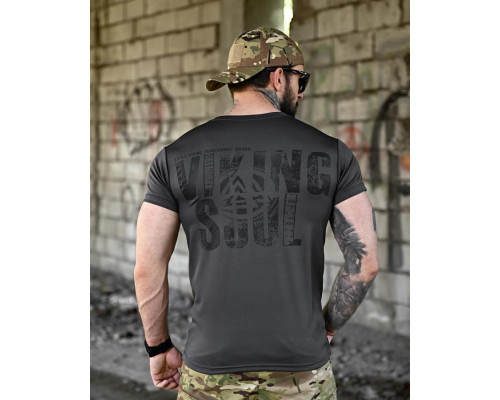 Футболка BORN OF WAR Viking soul grey ВТ4635