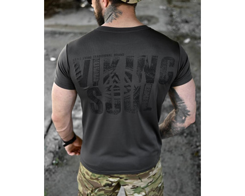 Футболка BORN OF WAR Viking soul grey ВТ4635
