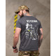Тактична футболка SELION Veteran серая ДЛ7221