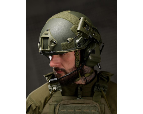 Балістичний шолом FAST Future Assault NIJ IIIA в зборі ВТ4668