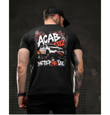 Тактична футболка SELION ACAB black ВТ4674
