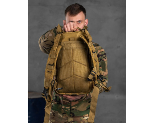 Штурмовий тактичний рюкзак indestructible кайот РГ6262
