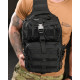 Тактична сумка нагрудна 20л Silver Knight black ВР5253