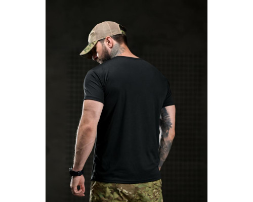 Тактична футболка SELION Team black ВТ4688