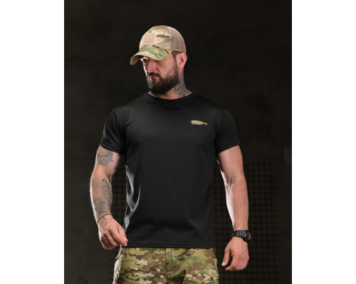 Тактична футболка BORN OF WAR para bellum black ВТ4744