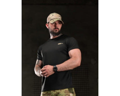Тактична футболка BORN OF WAR para bellum black ВТ4744