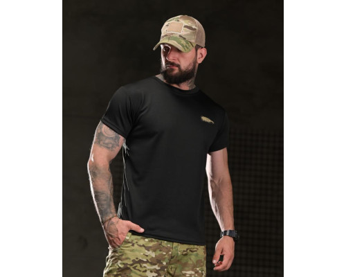 Тактична футболка BORN OF WAR para bellum black ВТ4744