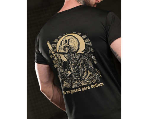 Тактична футболка BORN OF WAR para bellum black ВТ4744