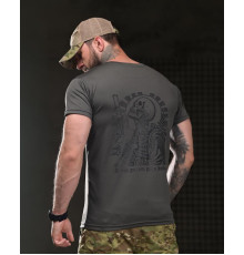 Тактична футболка BORN OF WAR para bellum grey ВТ4745