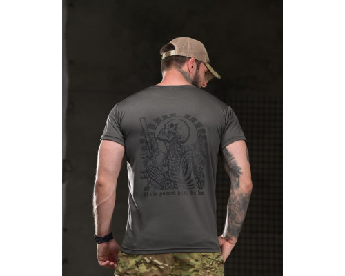 Тактична футболка BORN OF WAR para bellum grey ВТ4745