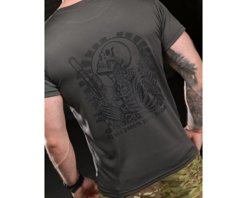 Тактична футболка BORN OF WAR para bellum grey ВТ4745