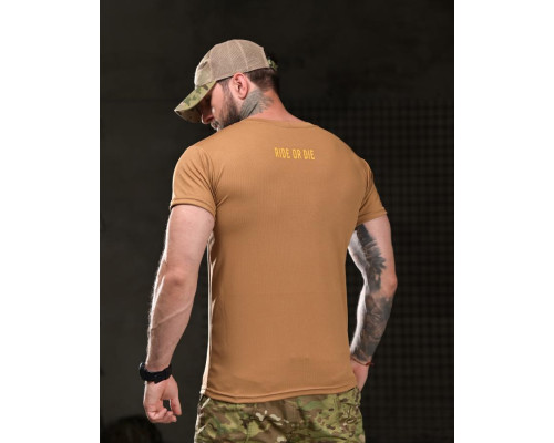 Тактична футболка BORN OF WAR highway coyot ВТ4748