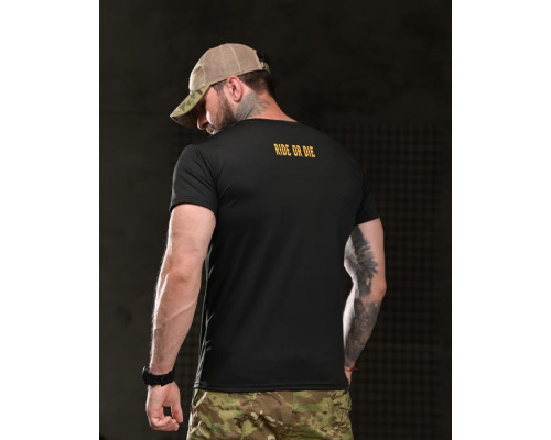 Тактична футболка BORN OF WAR highway black ВТ4749