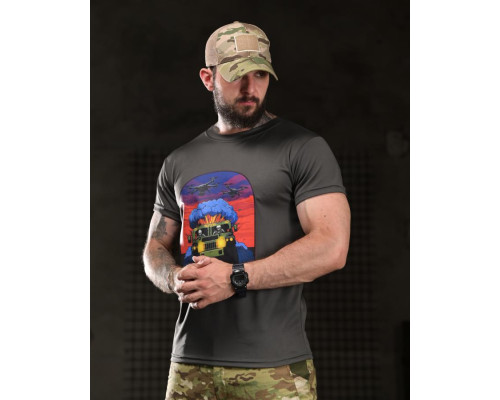 Тактична футболка BORN OF WAR highway grey ВТ4750
